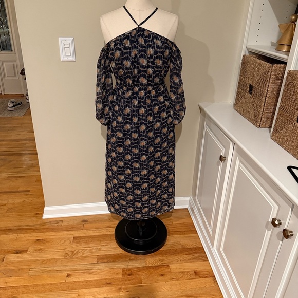 Club Monaco Floral Off-Shoulder Dress - Picture 3 of 6